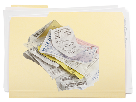 Faith Resolutions Organizing and Saving Your Business Receipts