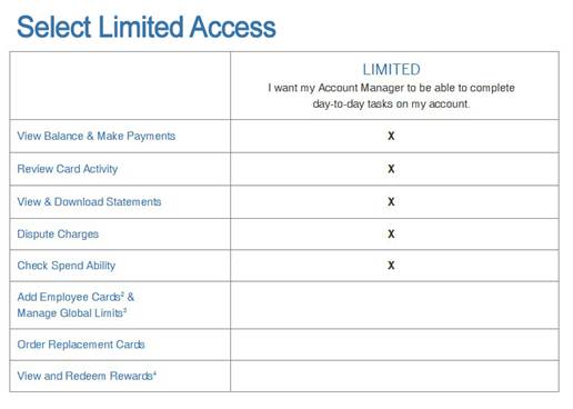 select-limited-access